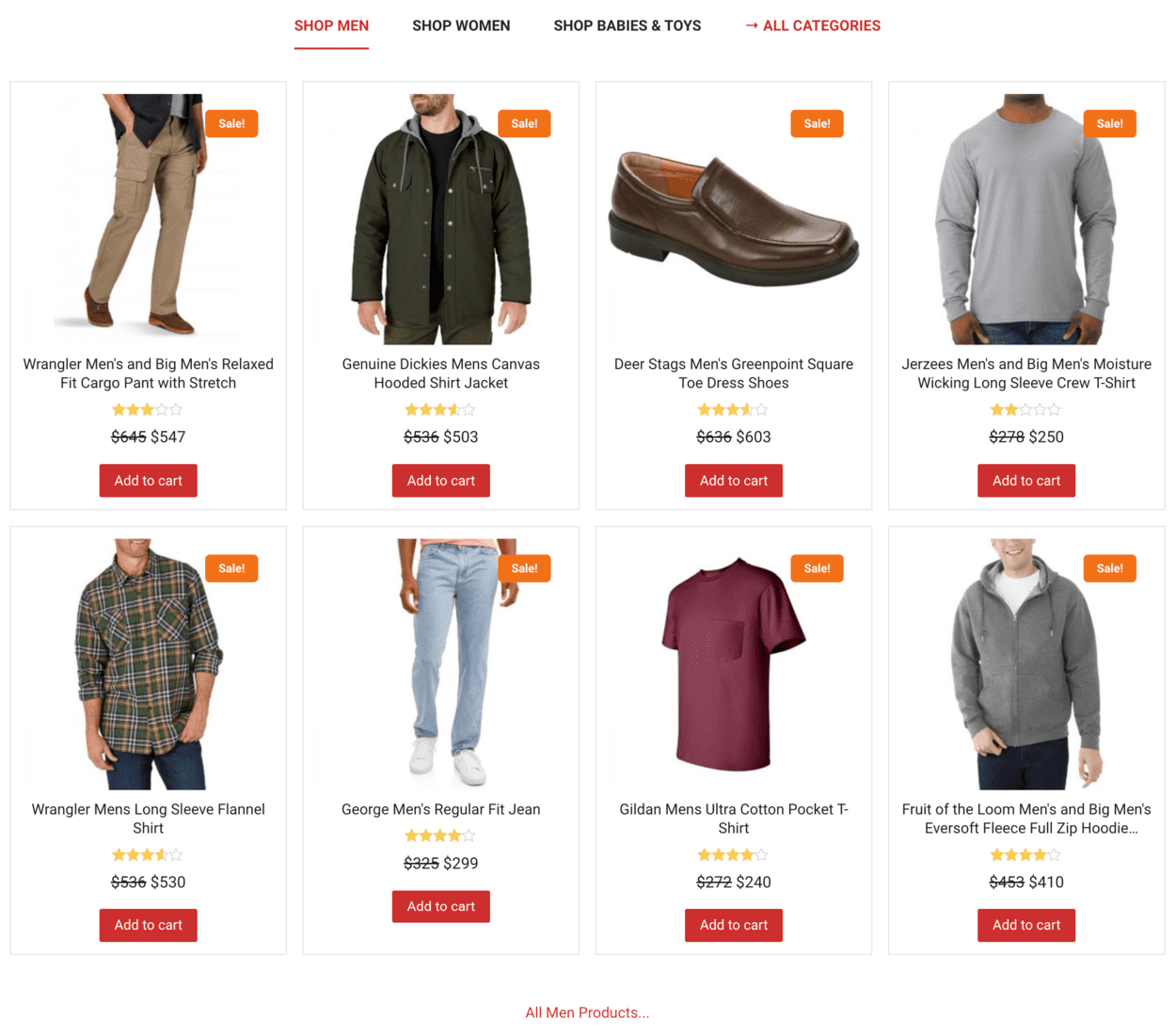 deriems products tabs