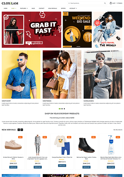 WT Cloxilam - WordPress eCommerce Theme for WooCommerce