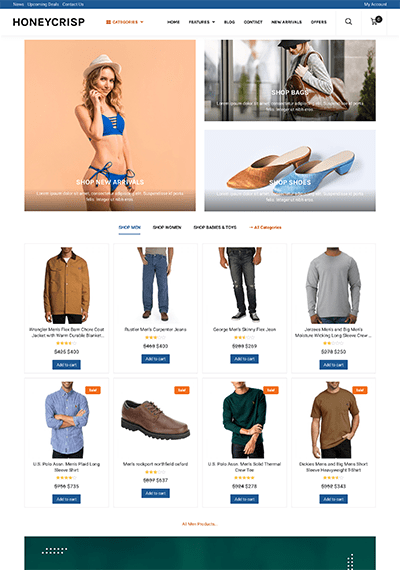 WT Honeycrisp - WordPress eCommerce Theme for WooCommerce