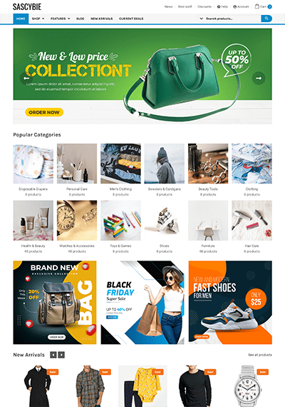 WT Sascybie - WordPress eCommerce Theme for WooCommerce