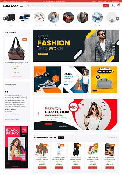 WT Soltoop - WordPress eCommerce Theme for WooCommerce