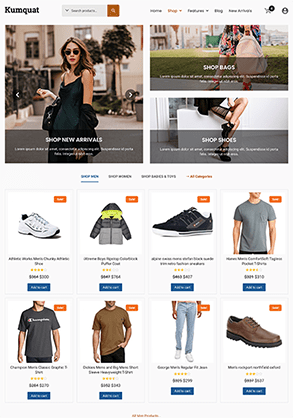 WT Kumquat - WooCommerce Theme