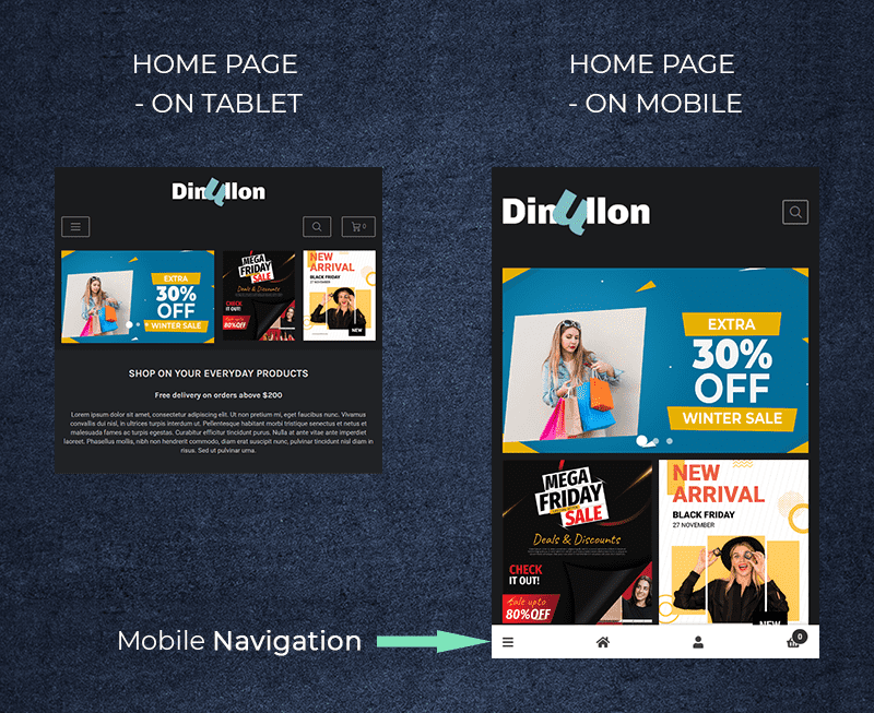 Dinullon Tablet Mobile
