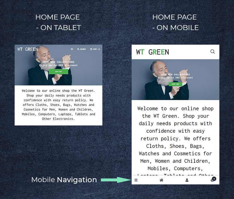 Green Tablet Mobile